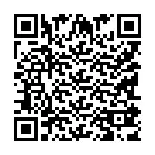 QR Code pour le numéro de téléphone +9518183822