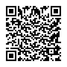 QR-code voor telefoonnummer +9518183825