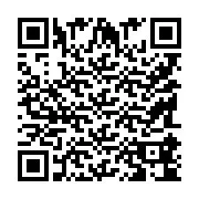 QR Code pour le numéro de téléphone +9518184001