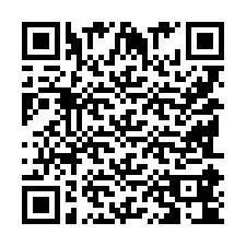 QR код за телефонен номер +9518184006