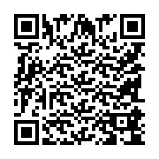 Código QR para número de telefone +9518184013