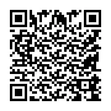 Código QR para número de telefone +9518184017