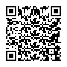 QR код за телефонен номер +9518184027