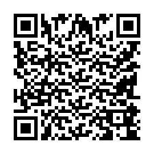 QR kód a telefonszámhoz +9518184037