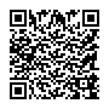 QR-код для номера телефона +9518184041