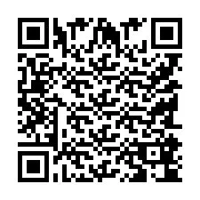 QR-koodi puhelinnumerolle +9518184068