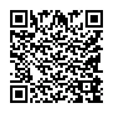 QR код за телефонен номер +9518184136