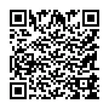 QR код за телефонен номер +9518184205