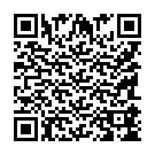 QR kód a telefonszámhoz +9518184210