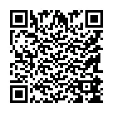 QR код за телефонен номер +9518184221