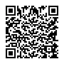 QR-код для номера телефона +9518184226