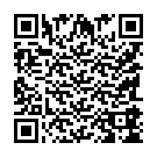 QR-koodi puhelinnumerolle +9518184284