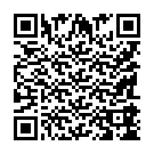 QR-code voor telefoonnummer +9518184285