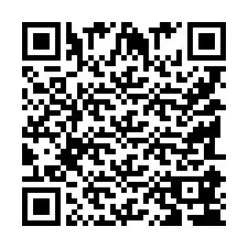 QR-code voor telefoonnummer +9518184314