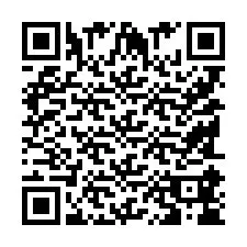 QR Code pour le numéro de téléphone +9518184609