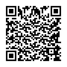 Código QR para número de telefone +9518184636