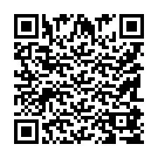 Codice QR per il numero di telefono +9518185721