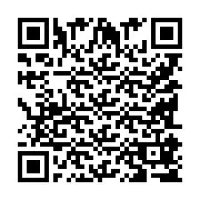 Codice QR per il numero di telefono +9518185756