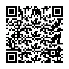 QR-Code für Telefonnummer +9518186115