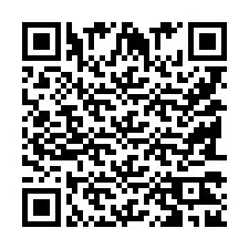 QR-koodi puhelinnumerolle +9518322908