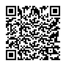 QR-koodi puhelinnumerolle +9518323164