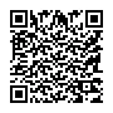 QR-koodi puhelinnumerolle +9518323410