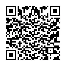 QR-code voor telefoonnummer +9518323421