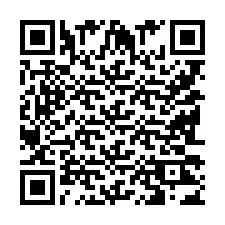 QR-koodi puhelinnumerolle +9518323436