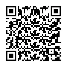 Código QR para número de teléfono +9518325000