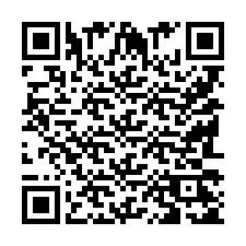 QR kód a telefonszámhoz +9518325134