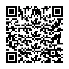 QR код за телефонен номер +9518325150