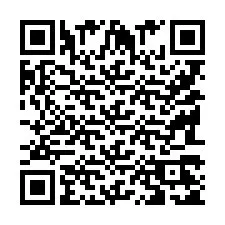 Código QR para número de teléfono +9518325180