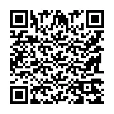 QR-code voor telefoonnummer +9518325185