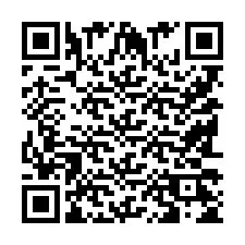 QR код за телефонен номер +9518325439