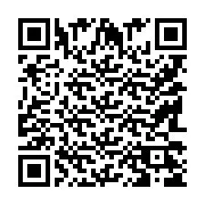 Codice QR per il numero di telefono +9518325621