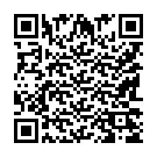 QR Code pour le numéro de téléphone +9518325635