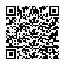 Codice QR per il numero di telefono +9518325823