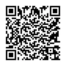 Codice QR per il numero di telefono +9518326003