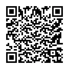 Codice QR per il numero di telefono +9518326105