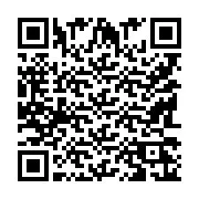 Código QR para número de telefone +9518326125