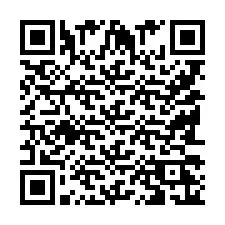 QR Code pour le numéro de téléphone +9518326128