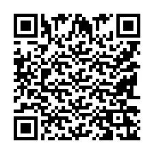 QR-koodi puhelinnumerolle +9518326177