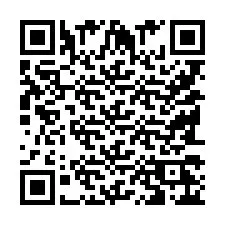 Codice QR per il numero di telefono +9518326218