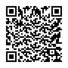 QR-code voor telefoonnummer +9518326231