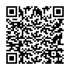 QR-код для номера телефона +9518326265