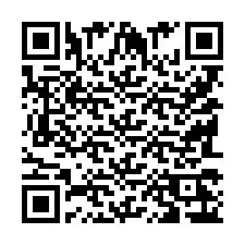 QR код за телефонен номер +9518326314