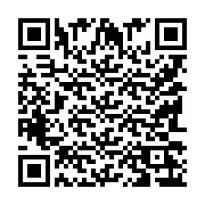 QR-koodi puhelinnumerolle +9518326334