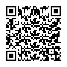 QR-код для номера телефона +9518326548