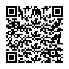 QR-koodi puhelinnumerolle +9518326564