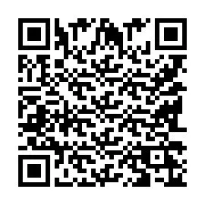 QR-code voor telefoonnummer +9518326566